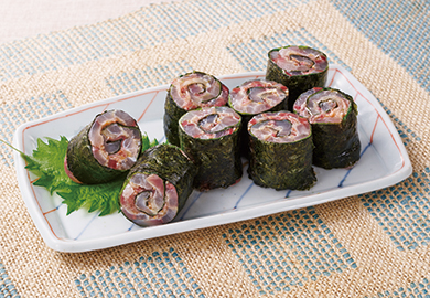 あじの磯辺巻き